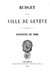 32 vues  - bud_1888 Budget de la Ville de Genève pour l\'année 1888 (ouvre la visionneuse)