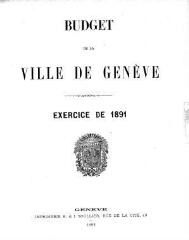 39 vues bud_1891 Budget de la Ville de Genève pour l'année 1891