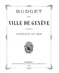 102 vues  - bud_1902 Budget de la Ville de Genève pour l\'année 1902 (ouvre la visionneuse)