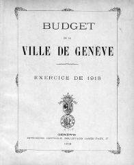 106 vues  - bud_1913 Budget de la Ville de Genève pour l\'année 1913 (ouvre la visionneuse)