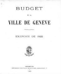 132 vues  - bud_1922 Budget de la Ville de Genève pour l\'année 1922 (ouvre la visionneuse)