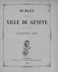 130 vues  - bud_1925 Budget de la Ville de Genève pour l\'année 1925 (ouvre la visionneuse)
