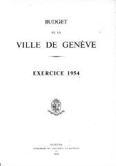 72 vues  - bud_1954 Budget de la Ville de Genève pour l\'année 1954 (ouvre la visionneuse)
