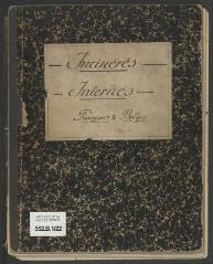 47 vues 552.B.1/22 Cimetière de Châtelaine : registre des personnes incinérées et inhumées