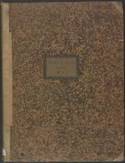 12 vues 552.B.1/5 Cimetière de Châtelaine : registre tombes à la ligne fossés A-C