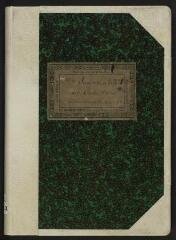 152 vues  - 552.B.3/1 Cimetière de Châtelaine : journal des concessions par no de pierres 1-361 (ouvre la visionneuse)