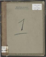 152 vues  - 552.C.1/20 Cimetière du Petit-Saconnex : répertoire inhumations de A à C (ouvre la visionneuse)