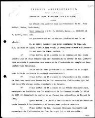 197 vues PS.03.PV.6-2 Procès-verbaux des séances de la Mairie et, dès le 2 août 1918, du Conseil administratif