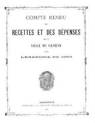 47 vues crf_1893 Compte rendu des recettes et des dépenses de la Ville de Genève : pour l'exercice 1893