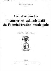 224 vues  - crf_1951 Comptes rendus financier et administratif de l\'Administration municipale 1951 (ouvre la visionneuse)