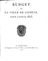 12 vues  - bud_1823 Budget de la Ville de Genève pour l\'année 1823 (ouvre la visionneuse)