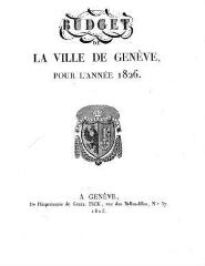 12 vues  - bud_1826 Budget de la Ville de Genève pour l\'année 1826 (ouvre la visionneuse)