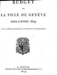 12 vues  - bud_1829 Budget de la Ville de Genève pour l\'année 1829 (ouvre la visionneuse)
