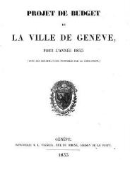 15 vues  - bud_1833 Budget de la Ville de Genève pour l\'année 1833 (ouvre la visionneuse)
