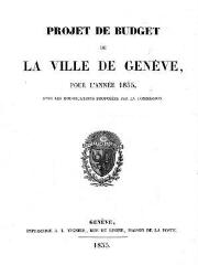 14 vues  - bud_1835 Budget de la Ville de Genève pour l\'année 1835 (ouvre la visionneuse)