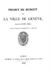 13 vues  - bud_1836 Budget de la Ville de Genève pour l\'année 1836 (ouvre la visionneuse)