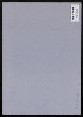 7 vues  - 340.C.5.1/13 Copie du catalogue des oeuvres de Saint-Ours, exécutées de 1792 à 1807 (ouvre la visionneuse)