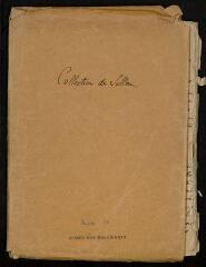 55 vues  - 340.C.5.1/16 Jean-Jacques Sellon, notices sur les objets d\'art de toute nature qui se voient dans la campagne du compte de Sellon... (ouvre la visionneuse)